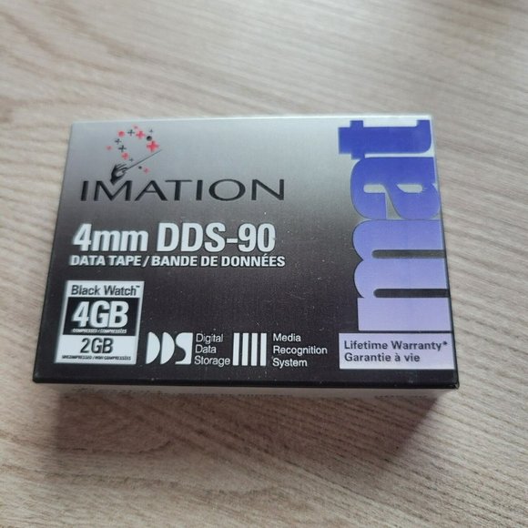 Imation 4MM DDS-90 2-4GB DATA TAPE, 90m length NEW SEALED - Picture 1 of 2